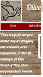 Mobile Screenshot of olivebranchofhope.com